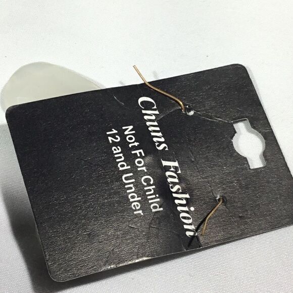 Teardrop Beaded Dangle Earrings (UC3) - Picture 5 of 7